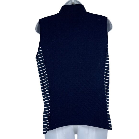 Weekend's by Chico's Full Zip Lightweight Vest Size 1 US M - Picture 4 of 9